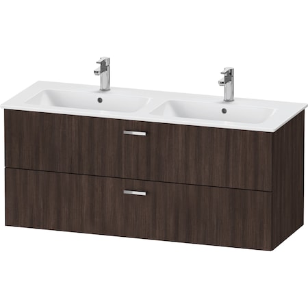 Duravit Xbase Vanity Unit Wall-Mounted Chestnut Dark XB613005353